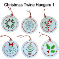 Christmas Twine Hangers Set 1