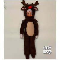 Elf Reindeer Costume 5x7