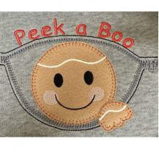 Ginger Peekaboo Applique