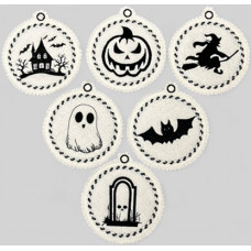 Halloween Twine Hangers