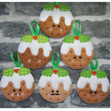 Kawaii Christmas Puddings